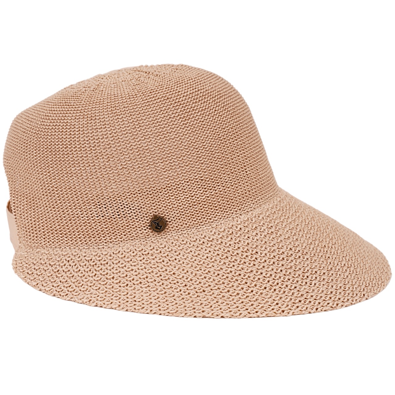 Sommer Damenkappe Vittoria camel