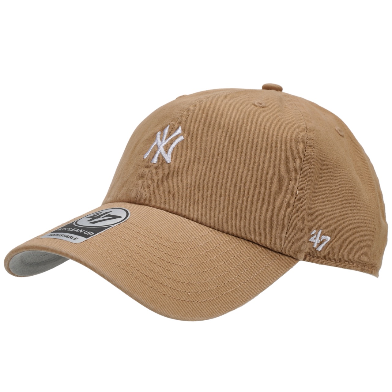 '47 Clean Up Cap New York Yankees Base Runner verstellbar khaki beige
