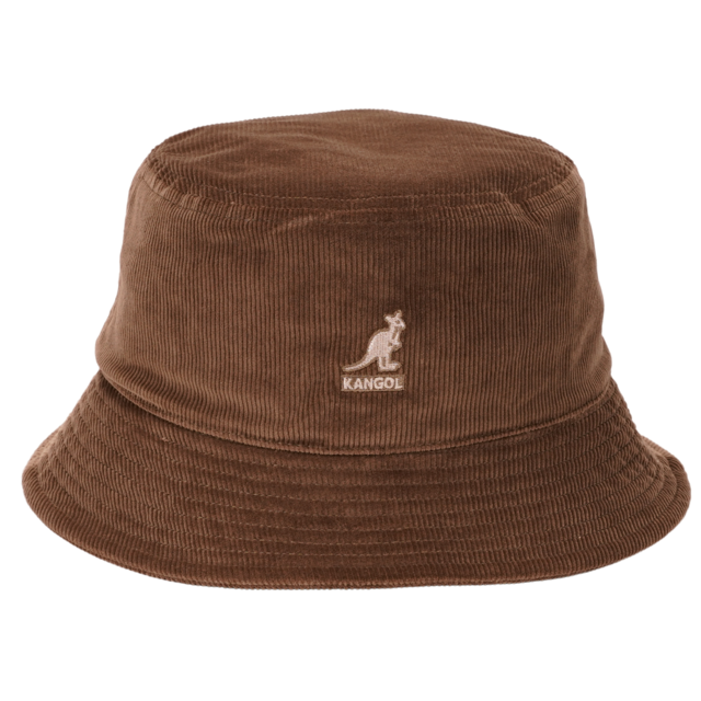 Kangol Original Cord Bucket Hat braun