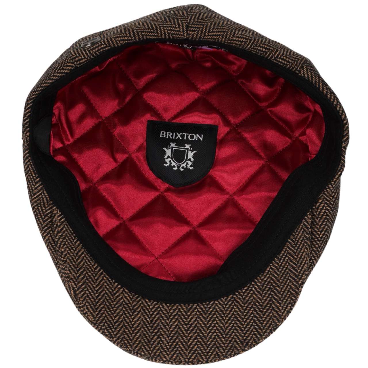 Brixton Original Flatcap Hooligan braun