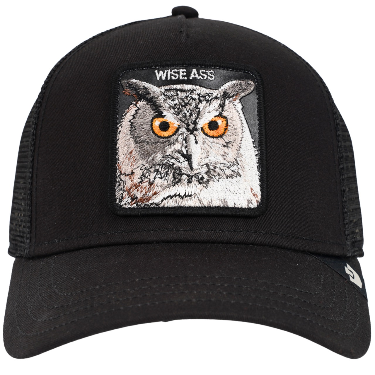 Goorin Bros Original Trucker Cap Wise Ass schwarz