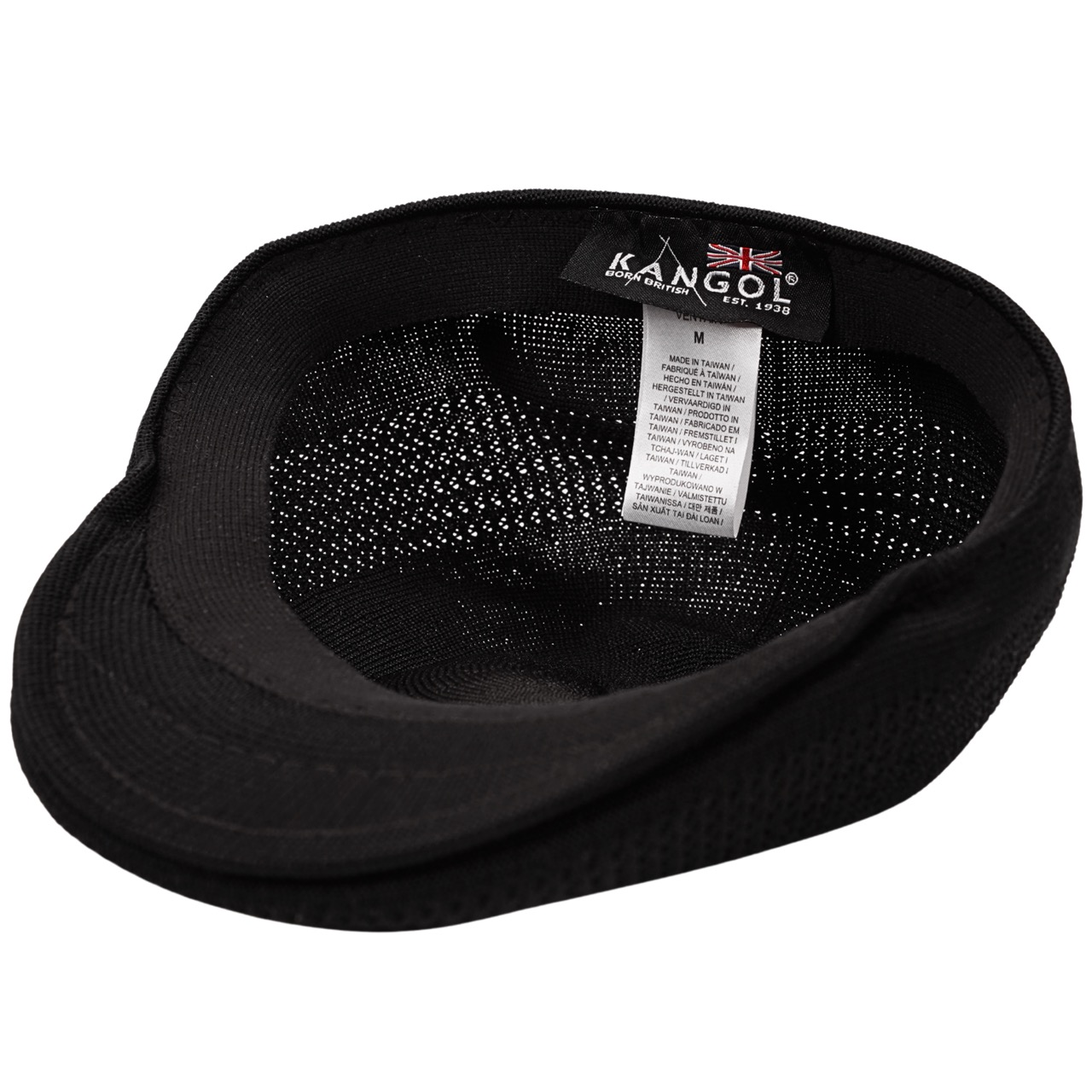 Kangol Original Flatcap Tropic 507 Ventair schwarz