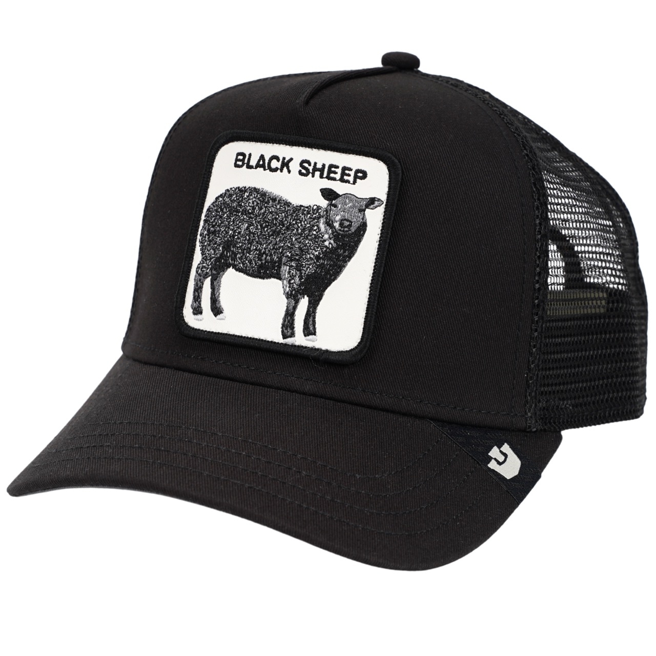 Goorin Bros Original Trucker Cap Black Sheep schwarz
