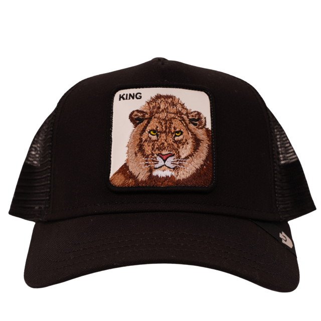 Goorin Bros Original Trucker Cap King schwarz