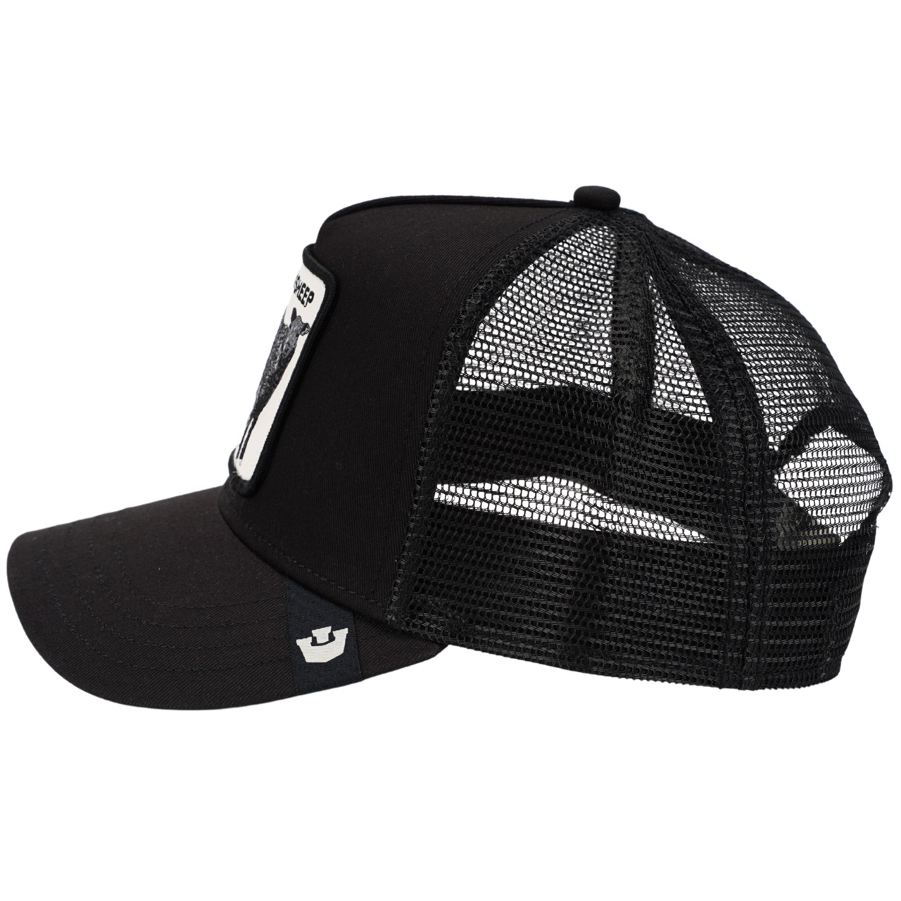 Goorin Bros Original Trucker Cap Black Sheep schwarz