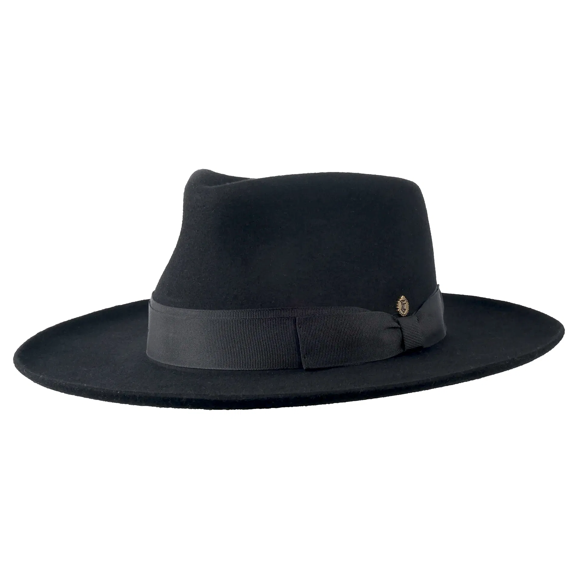 Fedora Hut Blankside Handmade schwarz