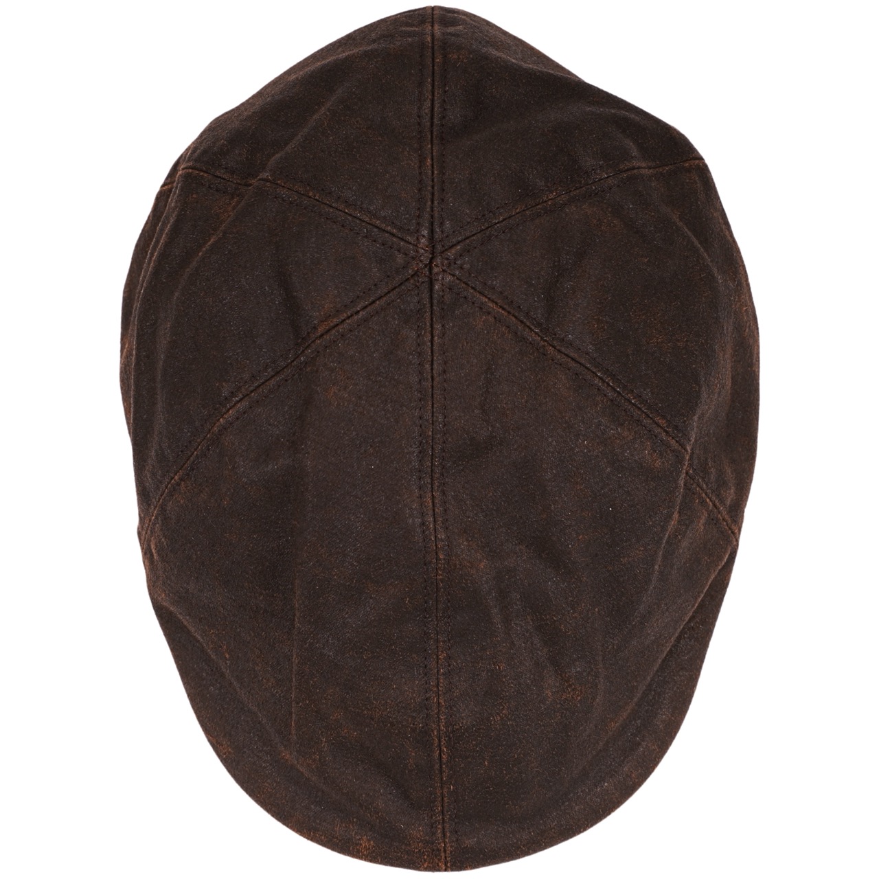 Gatsby Schiebermütze Lakota Waxed Cotton braun