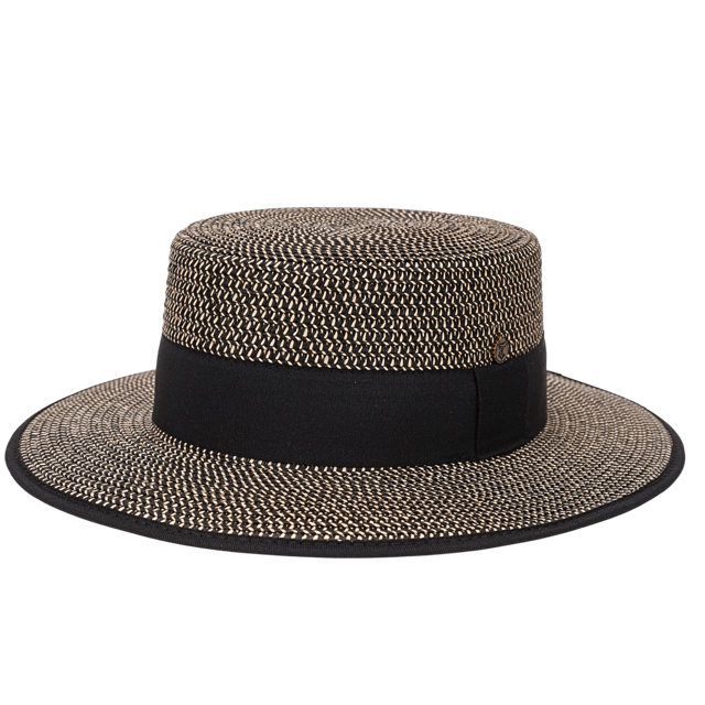 Sommerhut Kreissäge Made in Italy schwarz