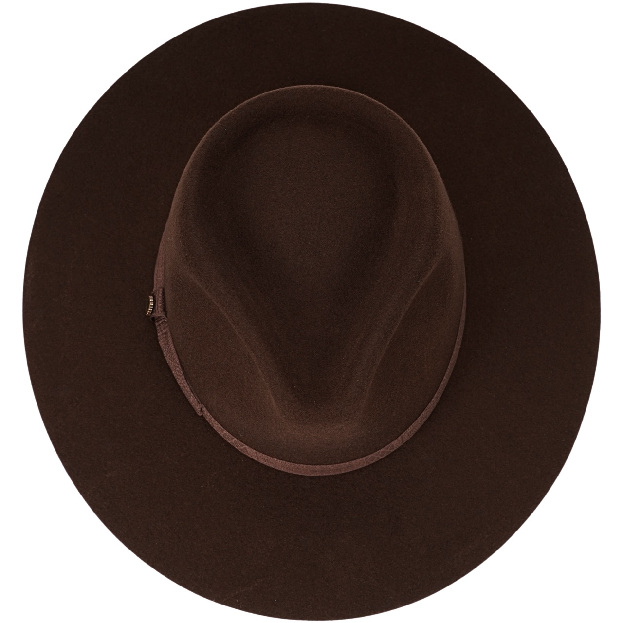 Fedora Filzhut Monza Handmade Rustico braun