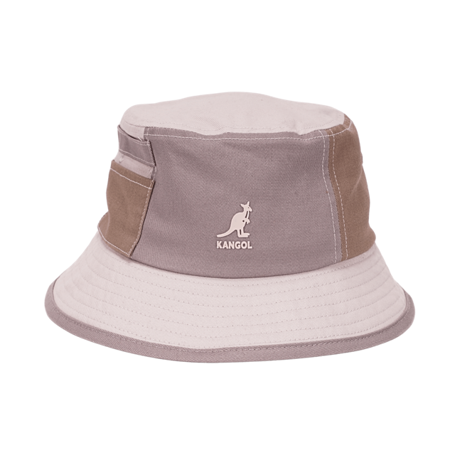 Kangol Original Cargo Bucket Hat light-grey multi