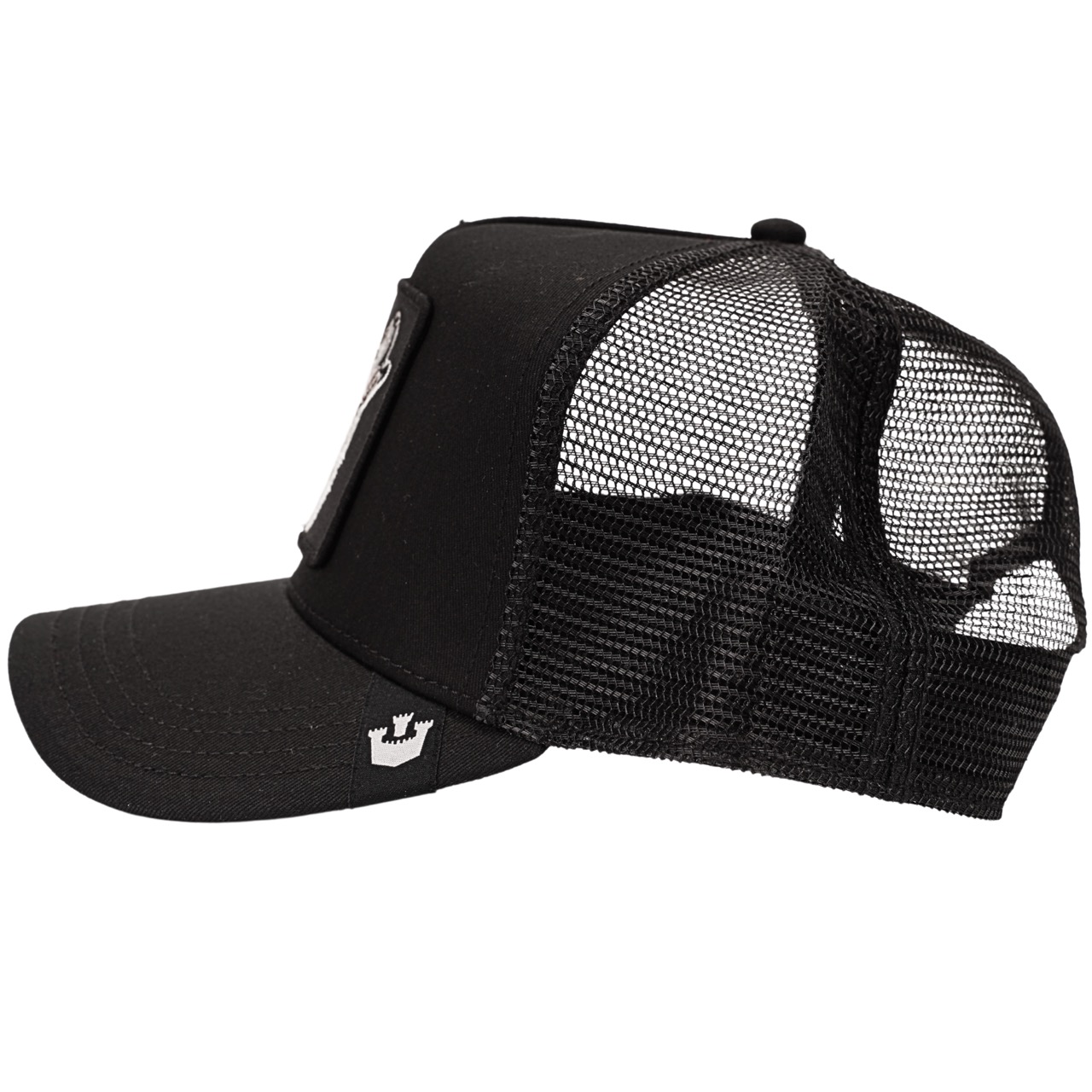 Goorin Bros Original Trucker Cap Lone Wolf schwarz