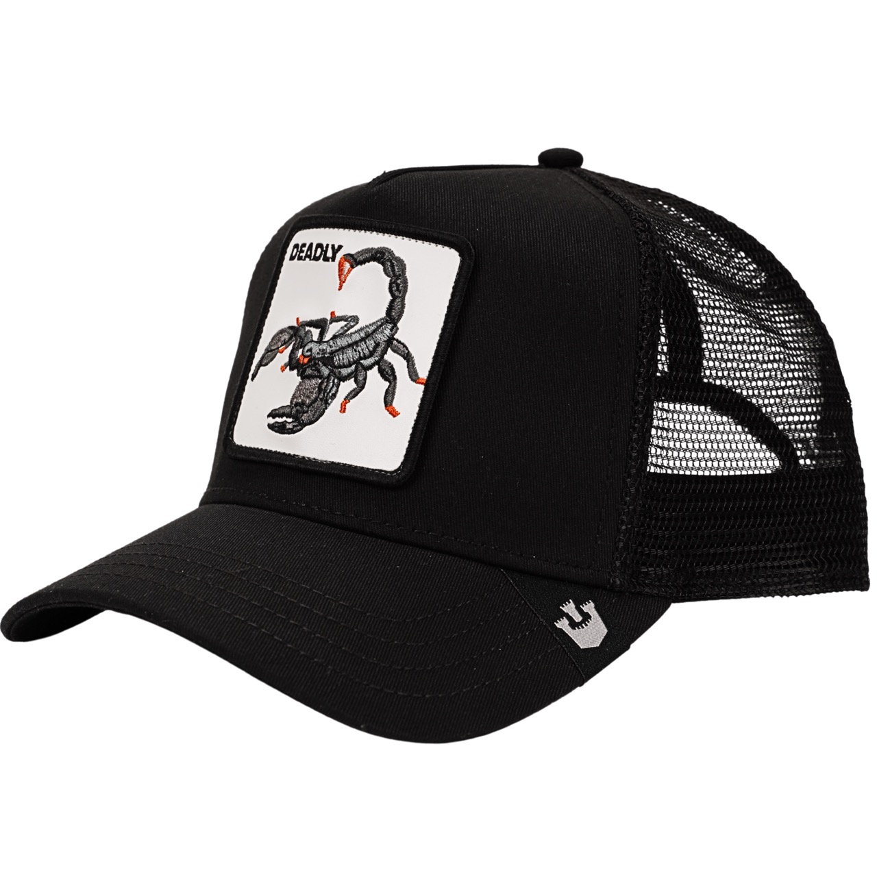 Goorin Bros Original Trucker Cap The Deadliest Scorpion schwarz