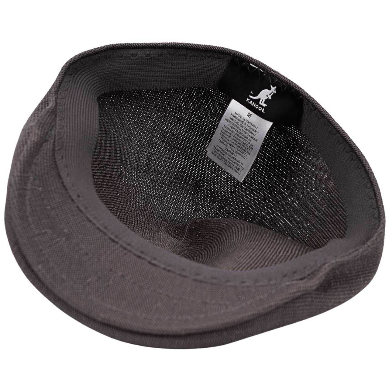 Kangol Original Flatcap Tropic 507 Seamless grau