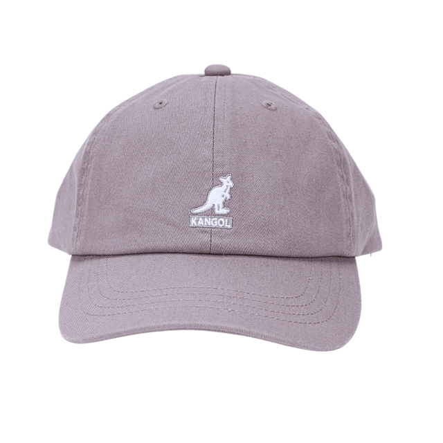 Original Kangol Baseball Cap Washed Cotton grau