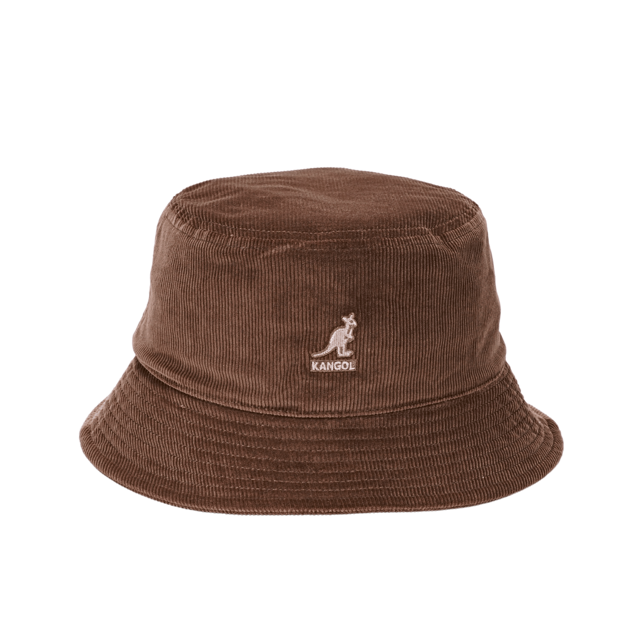 Kangol Original Cord Bucket Hat braun
