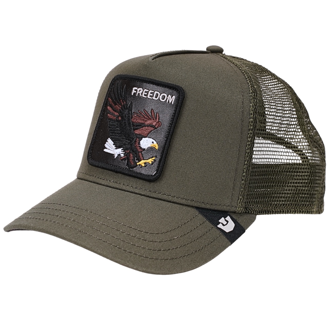 Goorin Bros Original Trucker Cap Freedom Eagle oliv