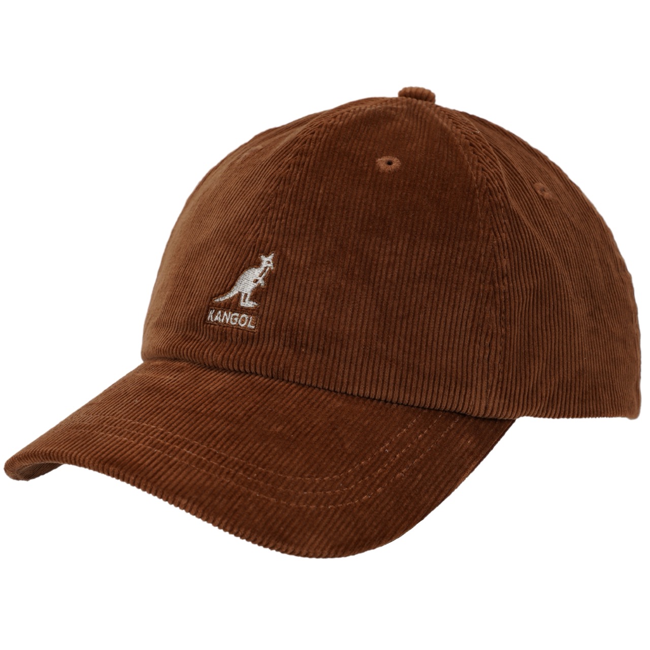 Original Kangol Baseball Cap Fine Cord wood braun
