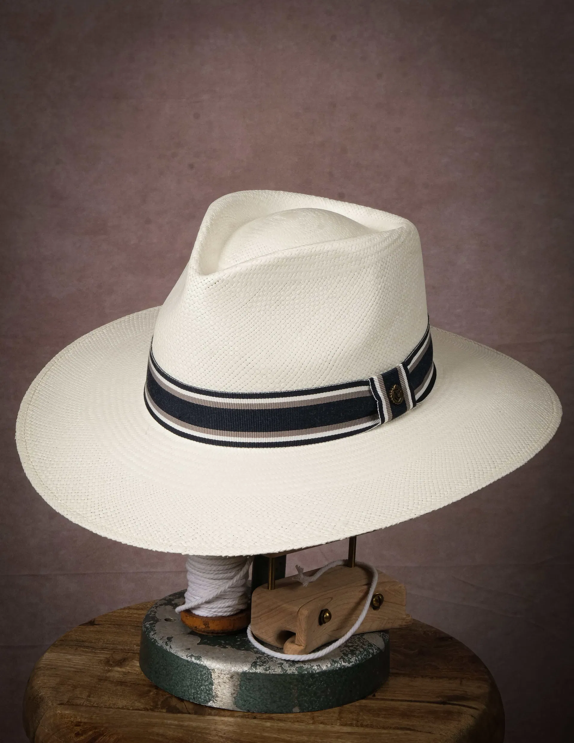 Damen Panamahut Fontera Handmade cremeweiß