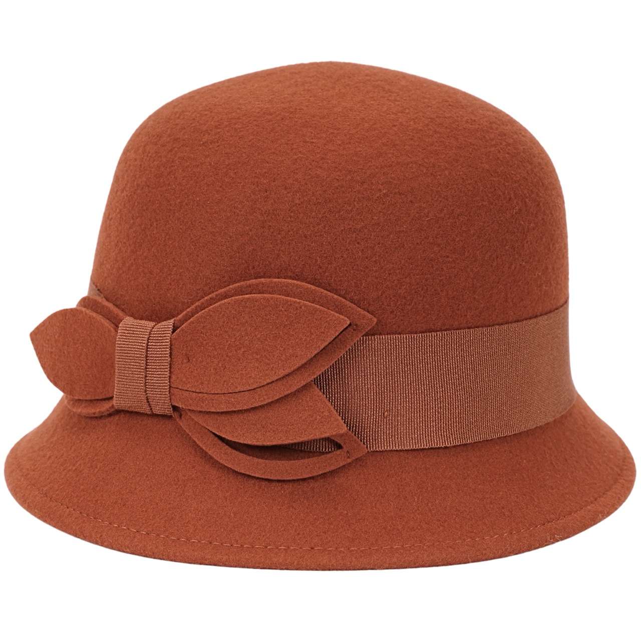 Faustmann Damen Cloche Glockenhut rost