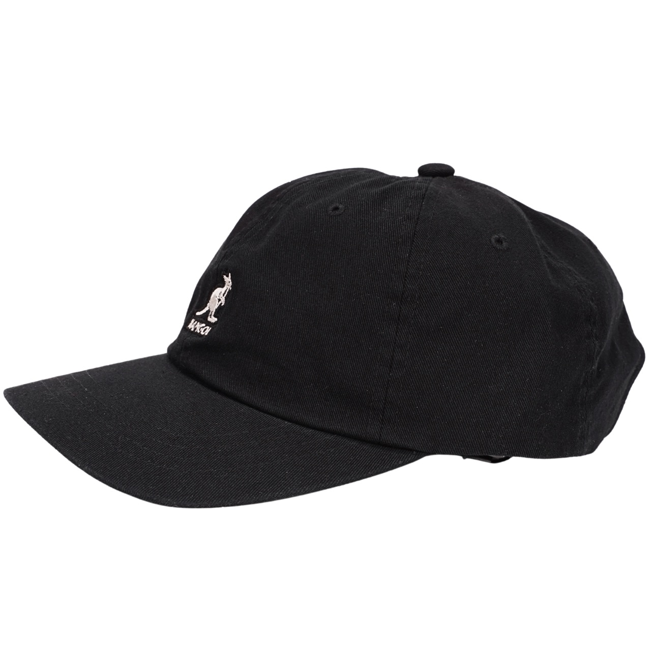 Original Kangol Baseball Cap Washed Cotton schwarz
