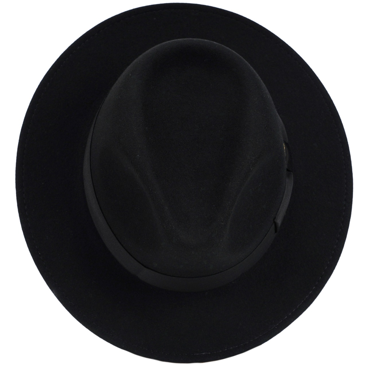 Fedora Filzhut Mantova Handmade in Italy schwarz
