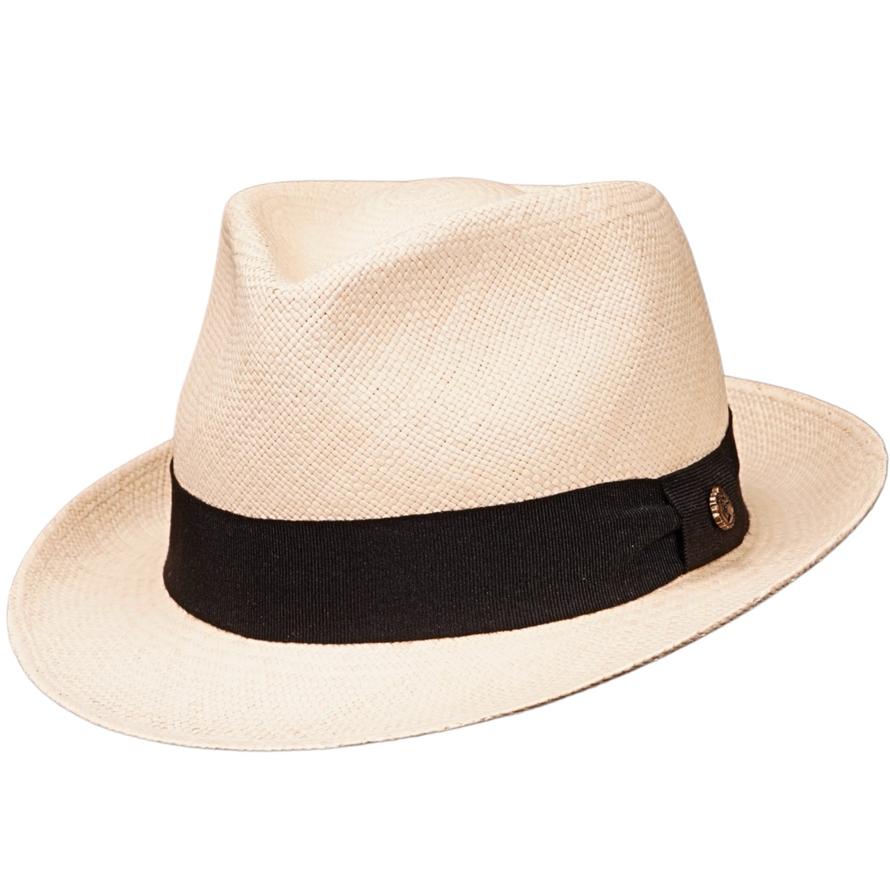 Panamahut Livorno Trilby Handmade natur