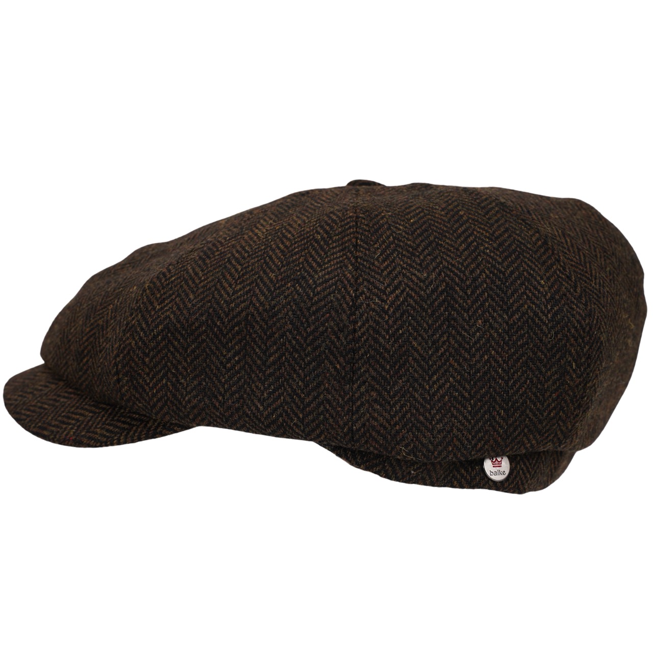 Balke Peaky Blinders Mütze Fine Wool braun