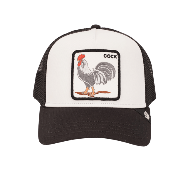 Goorin Bros Original Trucker Cap Cock schwarz-weiß