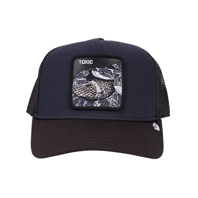 Goorin Bros Original Trucker Cap Toxic Snake navy-schwarz