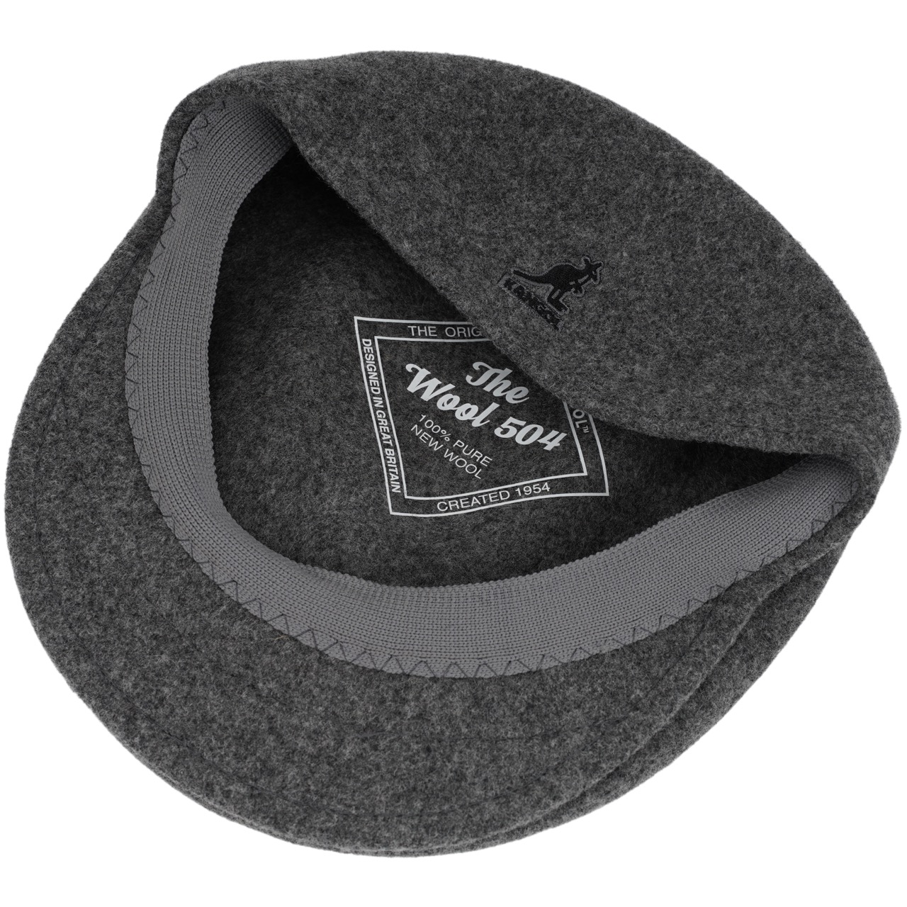 Kangol Original Flatcap Wool 504 flannel
