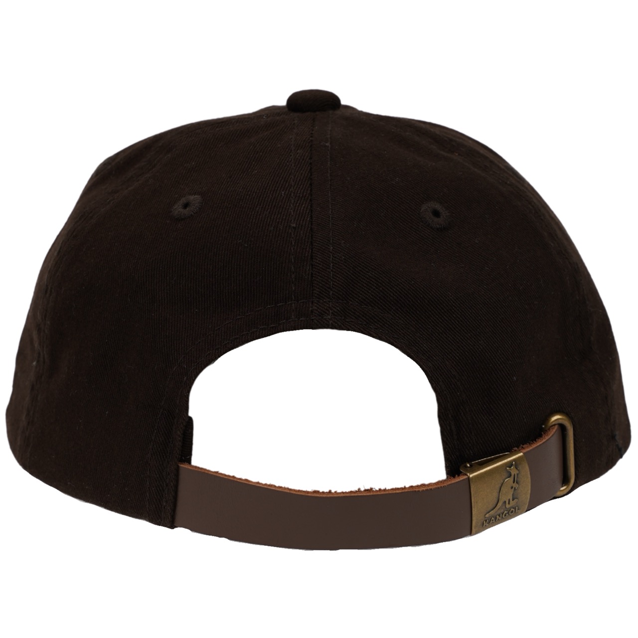 Original Kangol Baseball Cap Washed Cotton coffee bean braun