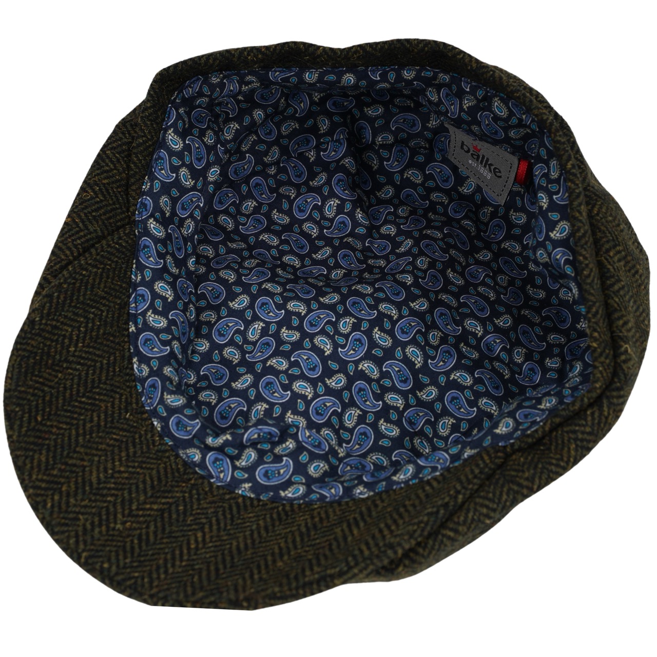 Balke Peaky Blinders Mütze Fine Wool moos