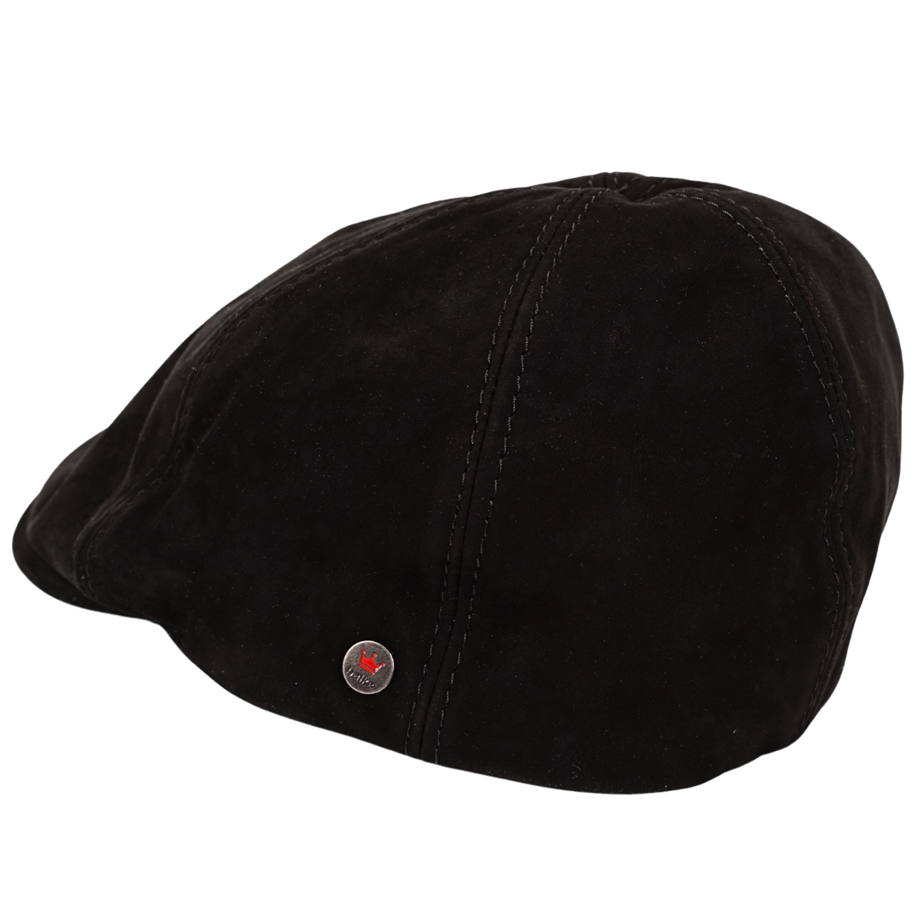 Balke Ledermütze Lombardo Handmade schwarz