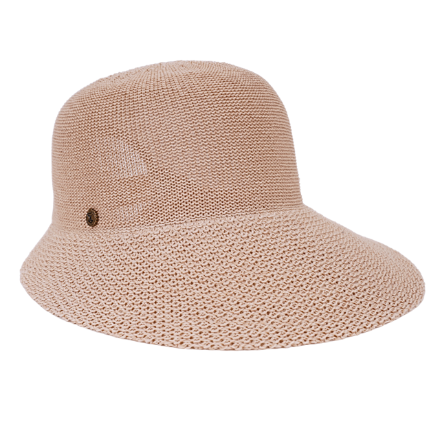 Sommer Damenkappe Vittoria camel