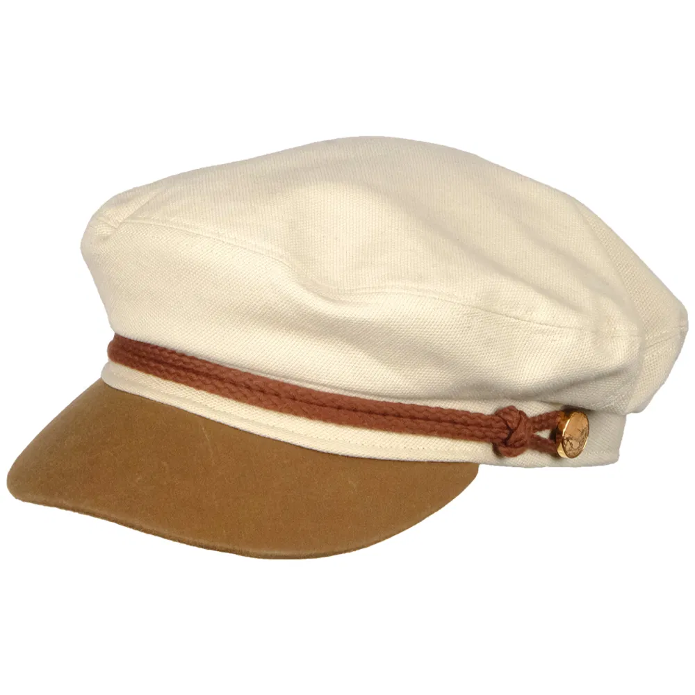Schiffermütze Fine Handmade Elbsegler beige