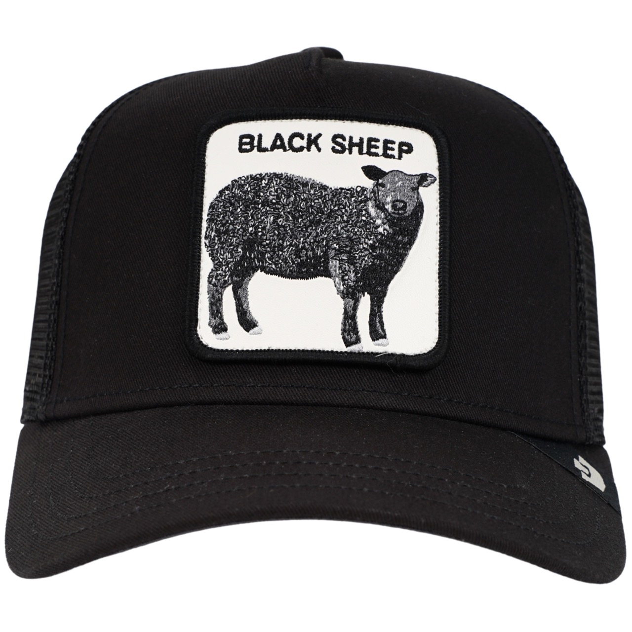 Goorin Bros Original Trucker Cap Black Sheep schwarz