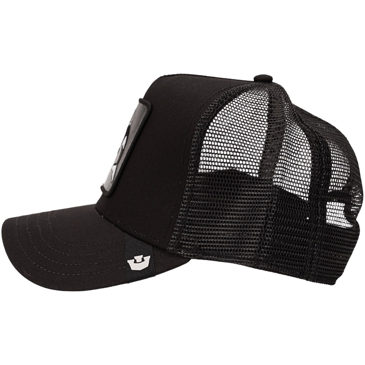 Goorin Bros Original Trucker Cap Killer Whale schwarz