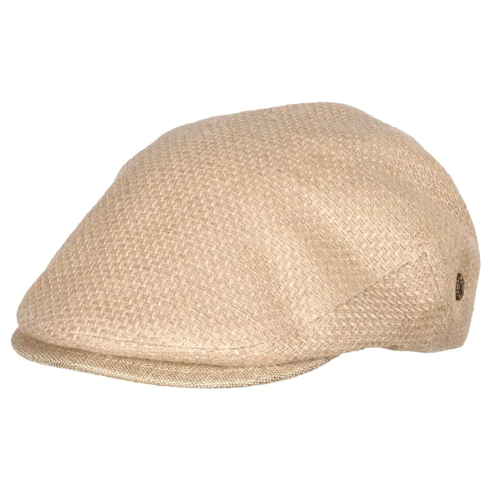 Hanf Schiebermütze Macciato natur